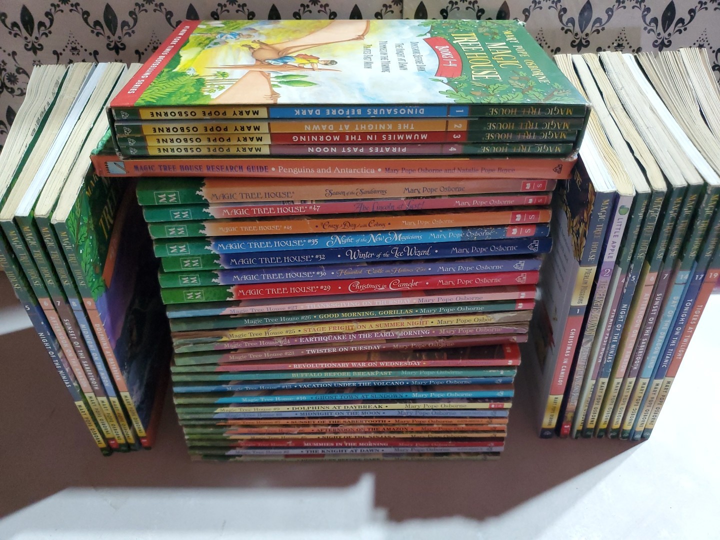 Magic Tree House 43Book Lot+Merlin Missions+Research Guide+ Extras Kids