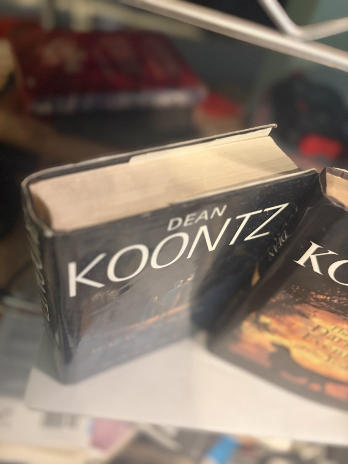 Dean Koontz Hardcovers, Lot of 2, VERY GOOD (976)