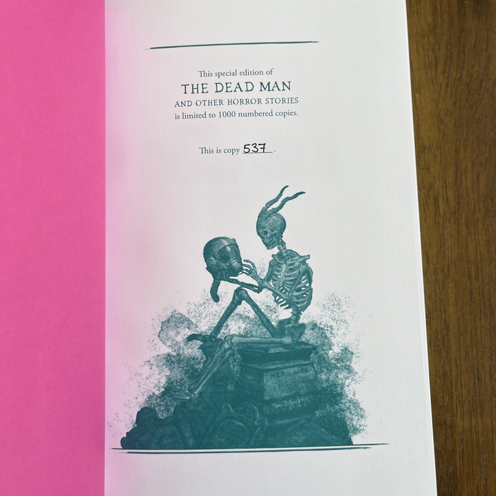The Dead Man and Other Horror Stories | Gene Wolfe | Subterranean Press Numbered