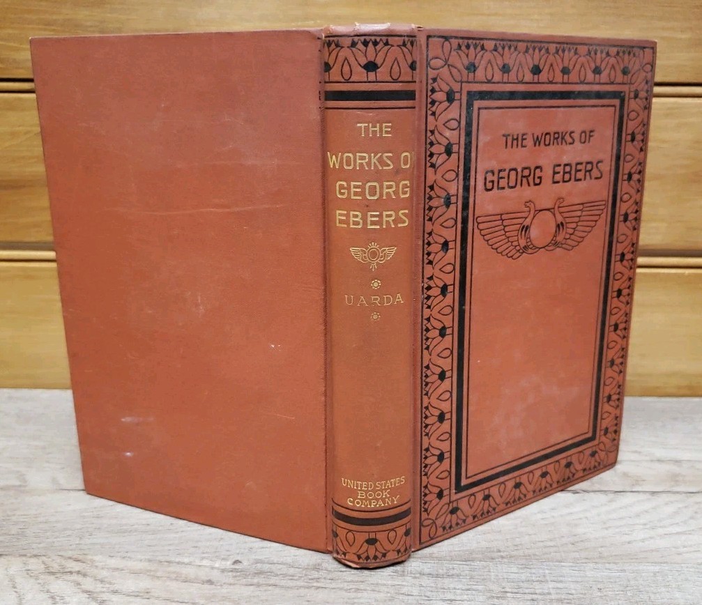 The Historical Romances of Georg Ebers Lot Of 5 From Late 1800s HC