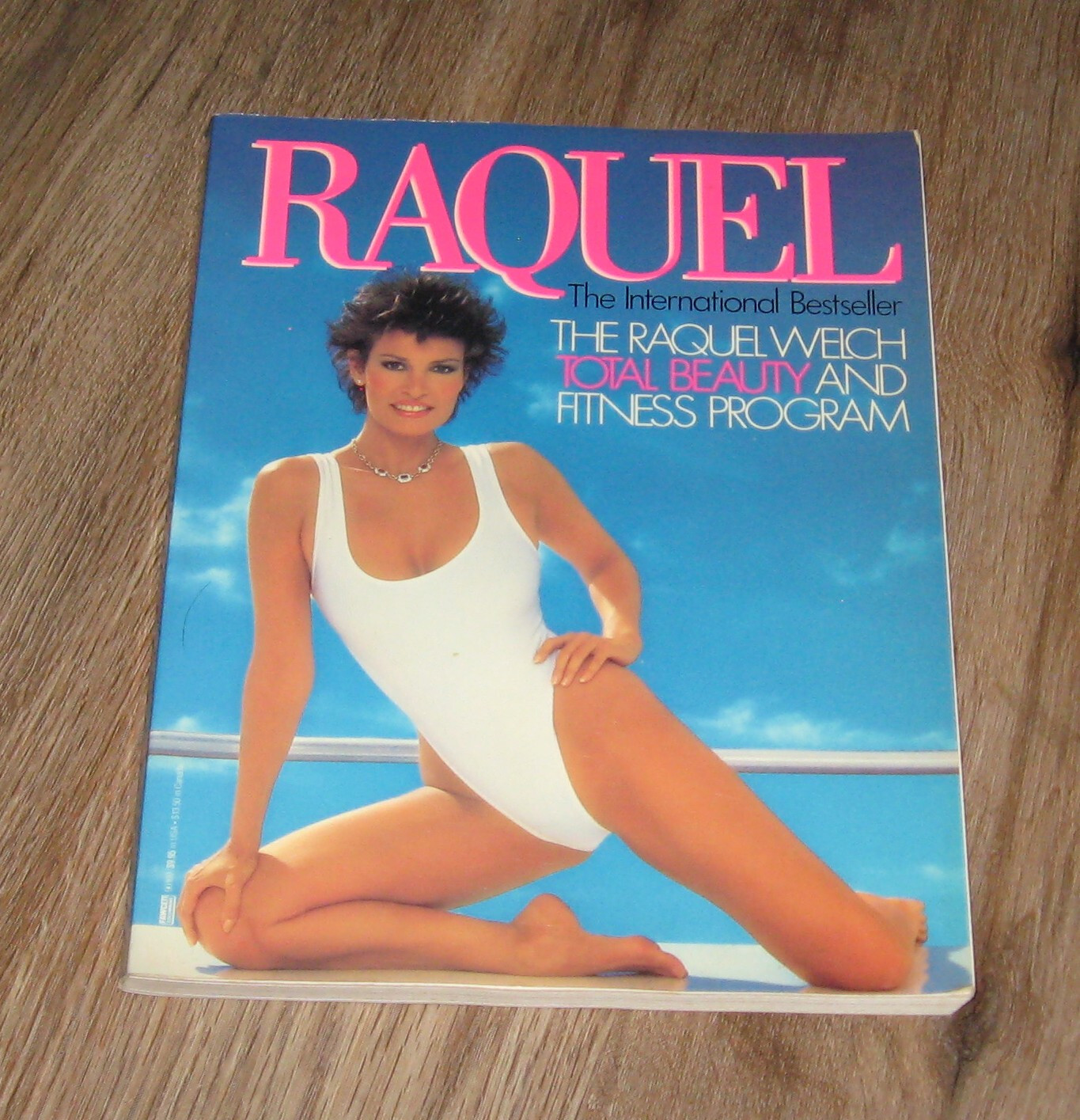 1984 Raquel Welch pb BOOK Total Beauty and Fitness Program 264 pages! PHOTOS