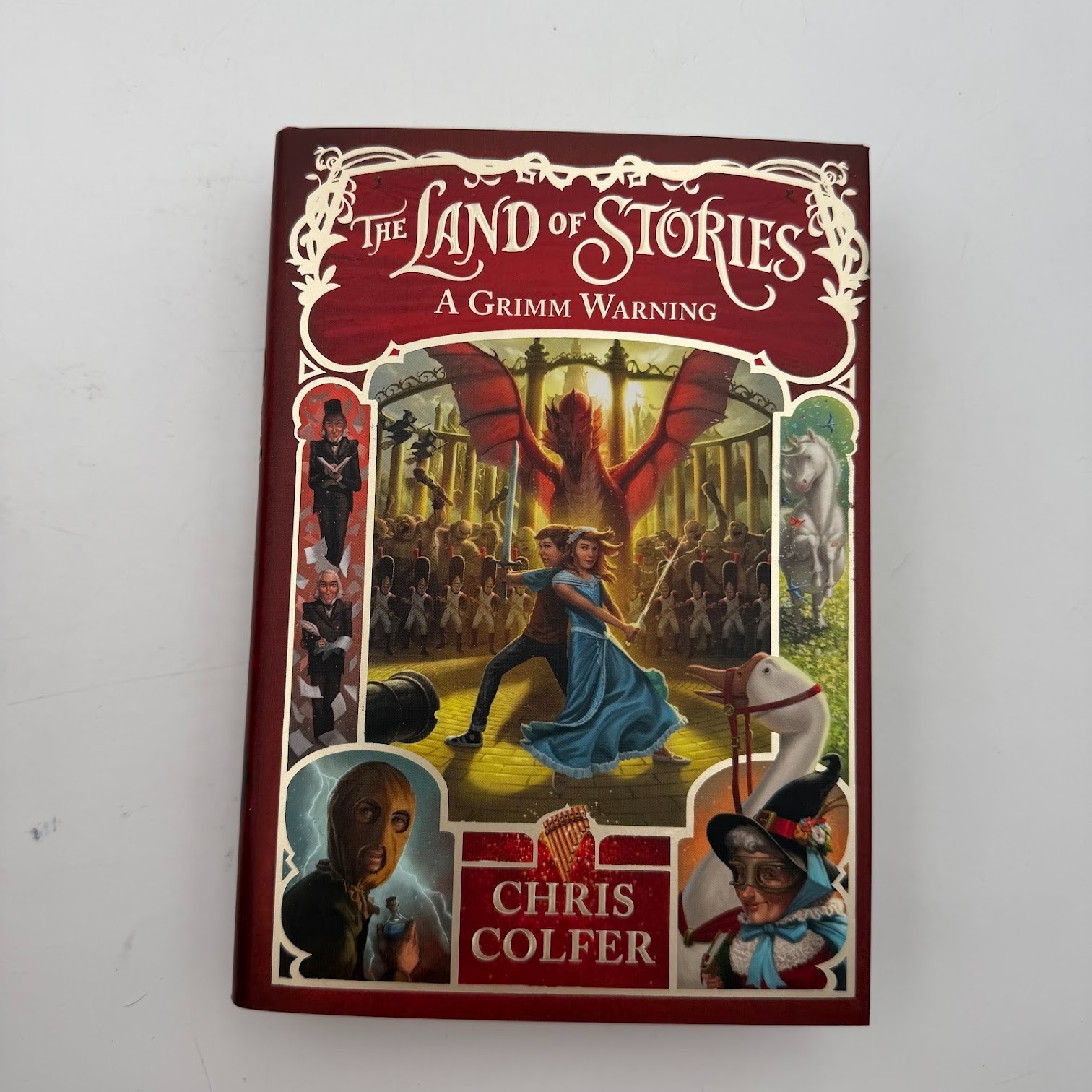 Land of Stories Hardcover Gift Set by Chris Colfer (2016, Hardcover) Vol. 1-5