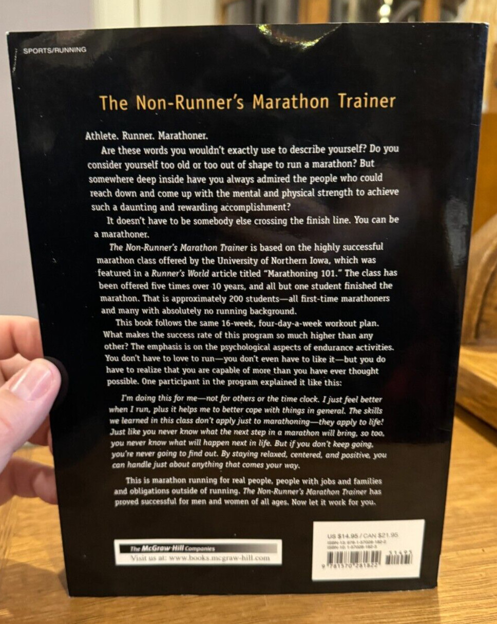 The Non-Runner’s Marathon Trainer by David A. Whitsett & Forrest A. Dolgener