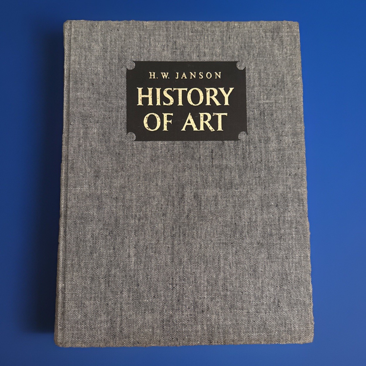 The History of Art Hardcover Book by H. W. Jansen-11th Printing-572 Pages-VG