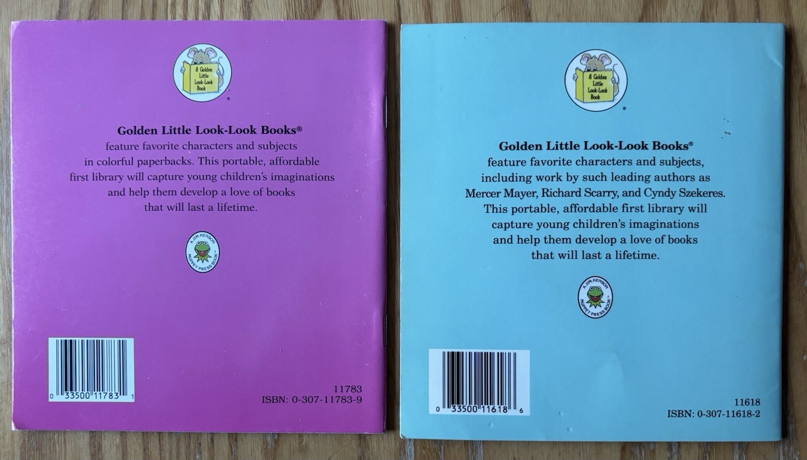 1990’s Muppet Babies Golden Books NEW OLD STOCK Baby Kermit & Baby Piggy