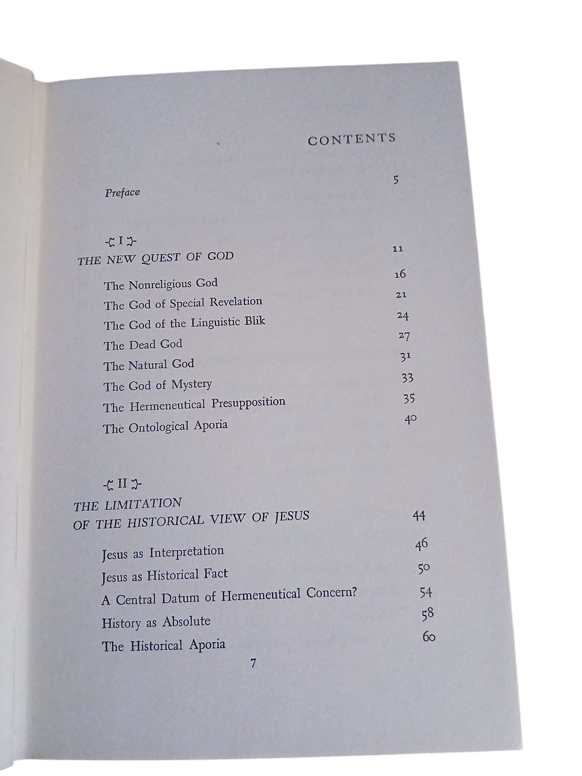 Understanding God The Key Issue Present-Day Protestant Thought By Frederick HC