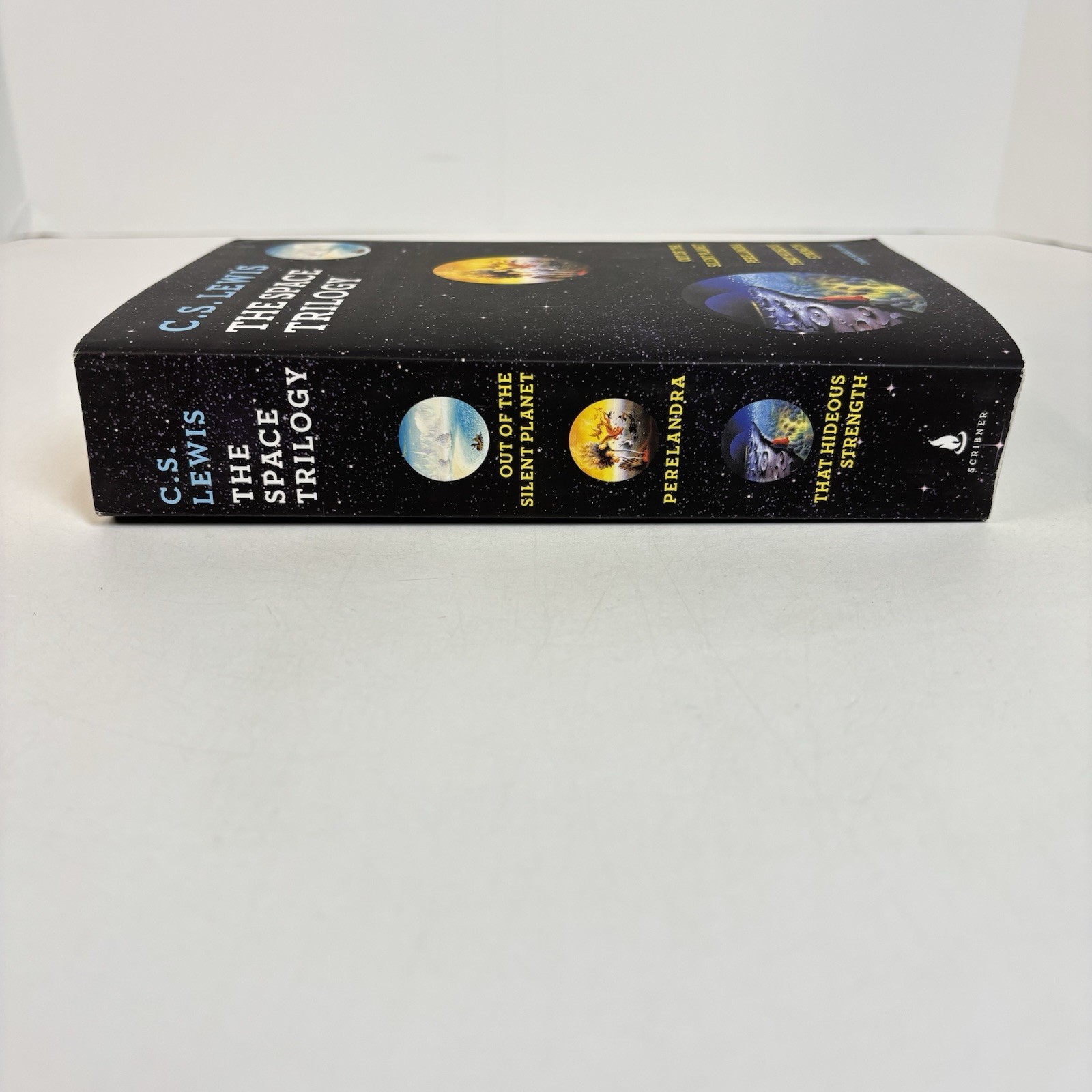 C.S. Lewis The Space Trilogy Omnibus Paperback 2011 Scribner 3-in-1 Sci Fi PB G5