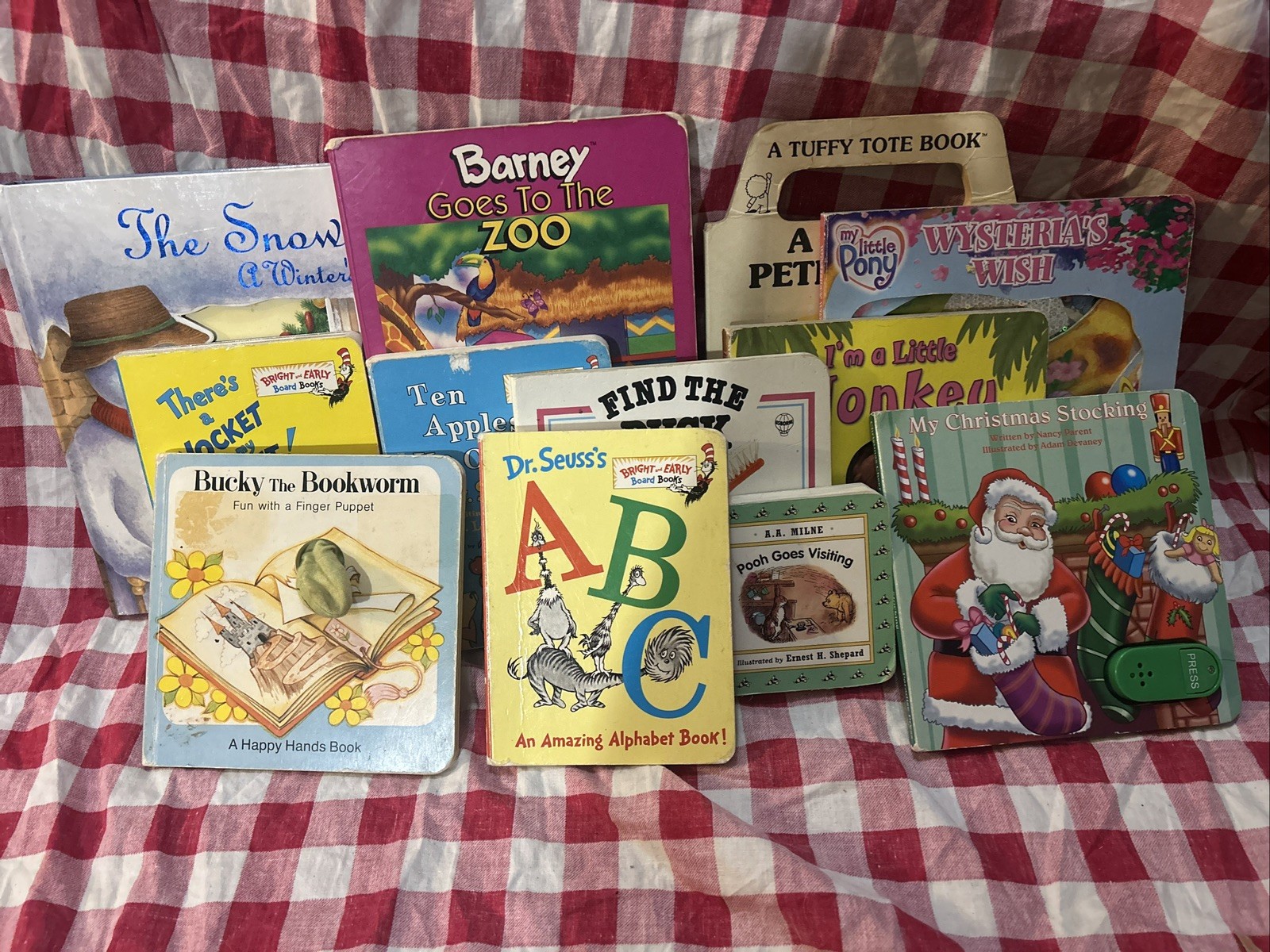 Lot of 12 Board Books for Children’s/ Kids/ Toddler/Daycare Mixed