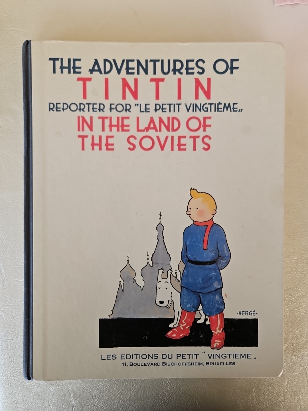 THE ADVENTURES OF TINTIN, REPORTER FOR „LE PETIT~Herge~ Hardcover~1998