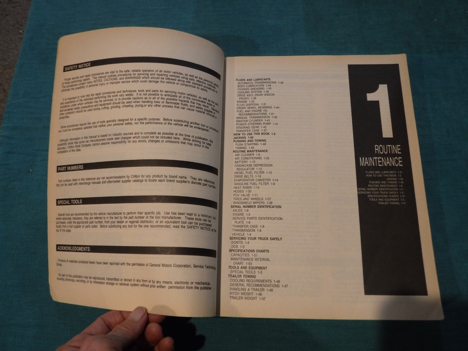 GM Full-Size Trucks, 1980-87 Full Size Trucks By CHILTON (1998, REPAIR MANUAL