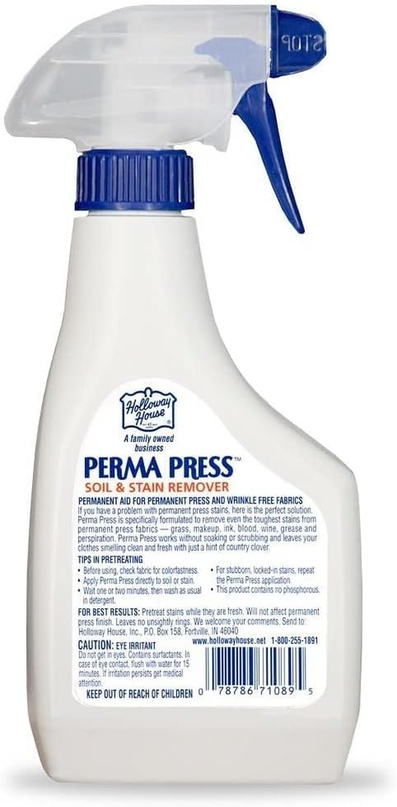 Perma Press Soil & Stain Remover 16Oz, 6Pk | Formulated for Heavy-Duty Cleaning