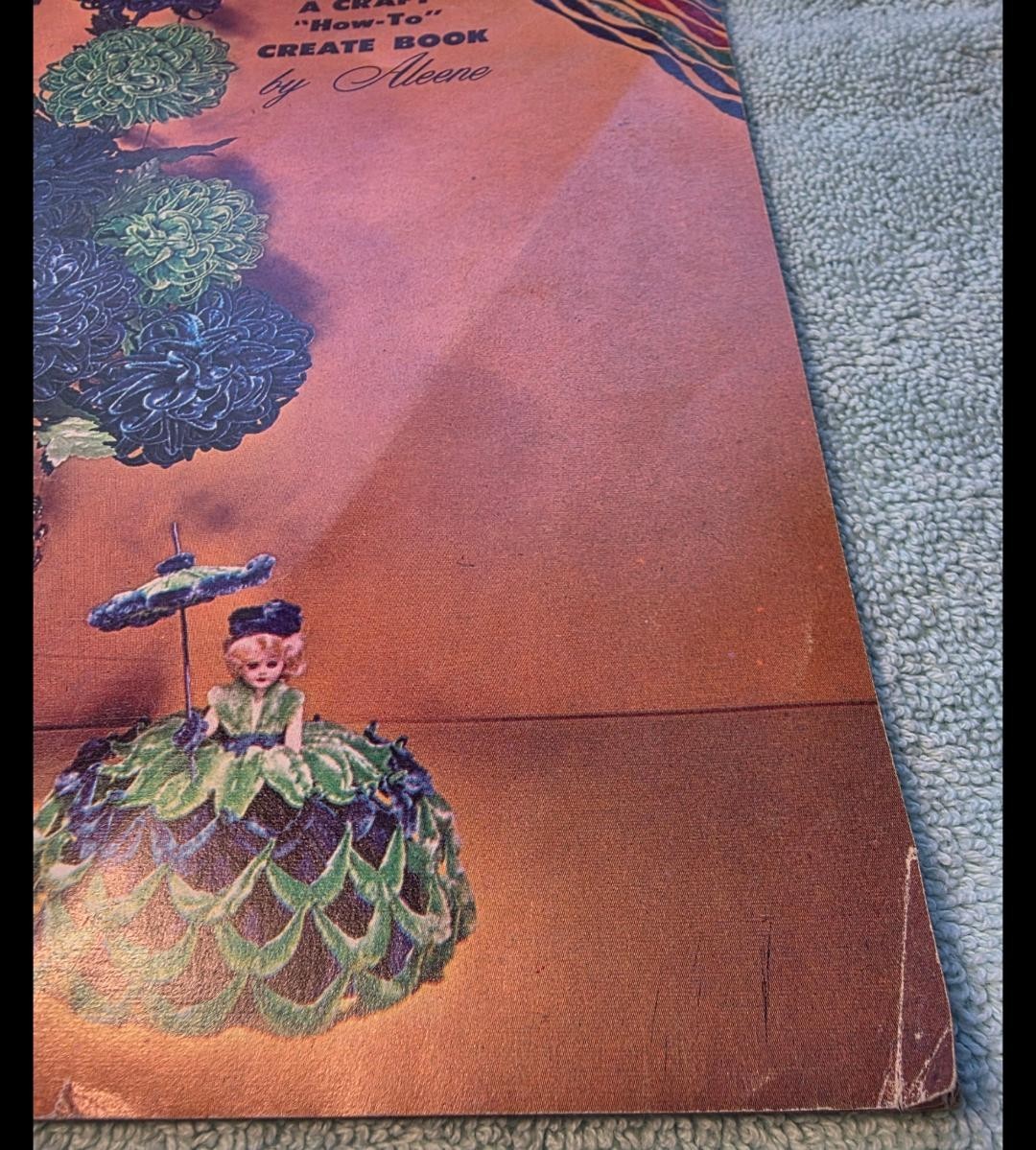 Vintage 1960s Aleene Craft Book Lot of 3 Chenille, Flair Felt, Feather Fantasies