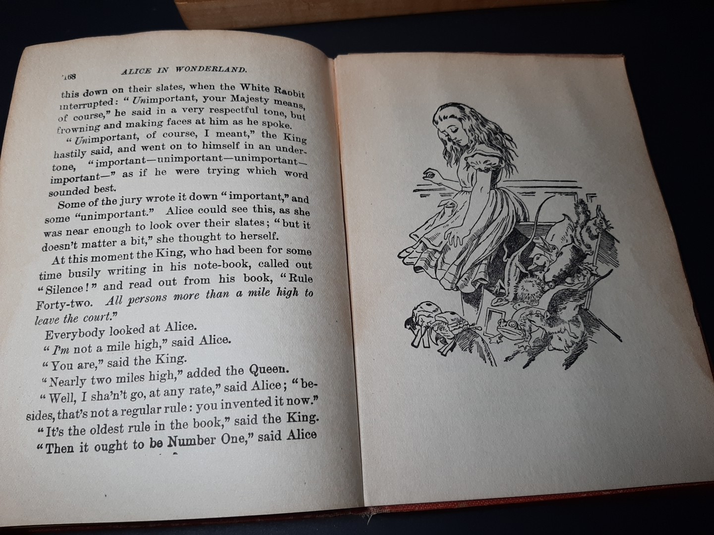 Alice’s Adventures in Wonderland 1910’s McKay Publishing Tenniel Illustrations