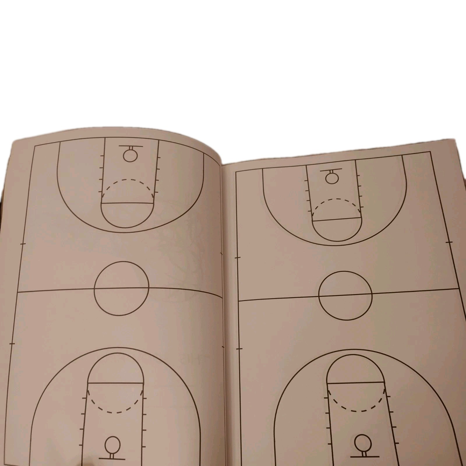 110PAGES Basketball Court Diagrams: Drills Strategies Scouting (2021 Paperback)
