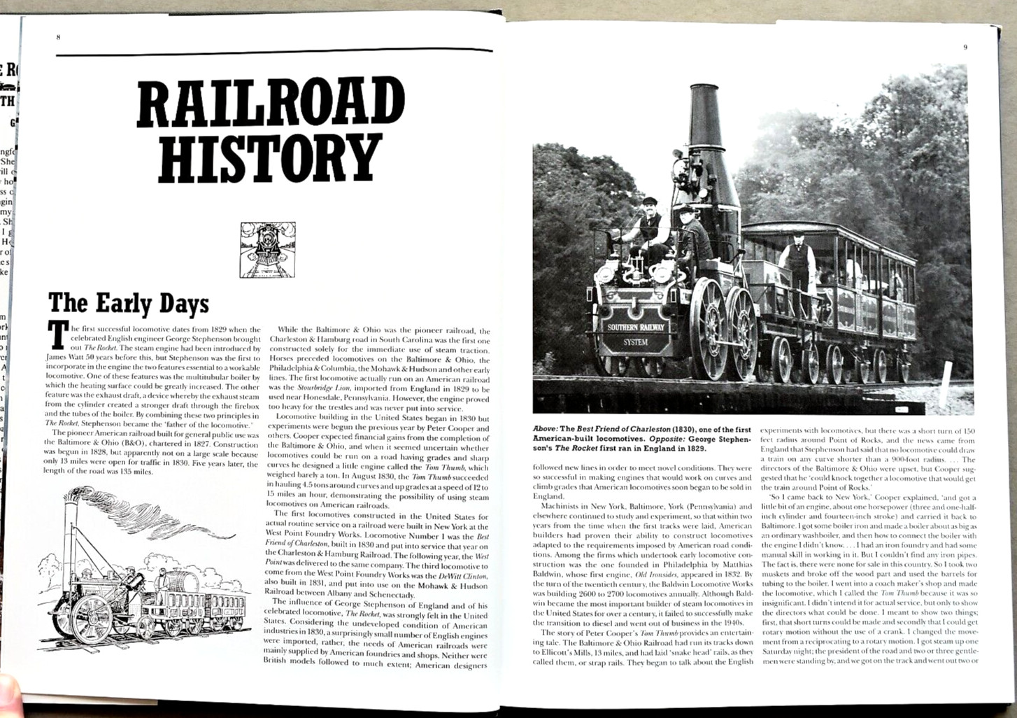 THE ROMANCE & FOLKLORE OF NORTH AMERICA’S RAILROADS ~ HARDBACK BOOK ~ 176 PAGES