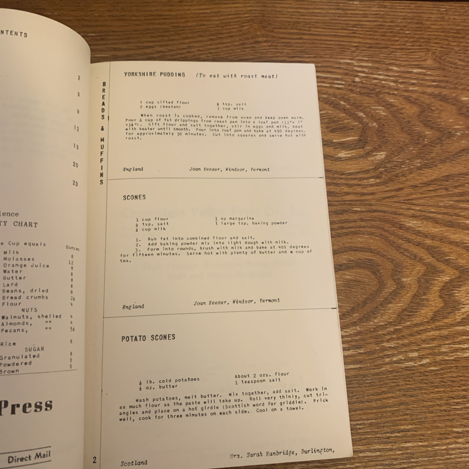 YWCA Vermont Overseas Wives Vintage INTL RECIPES Cookbook 1950’s? 26 pages #E1