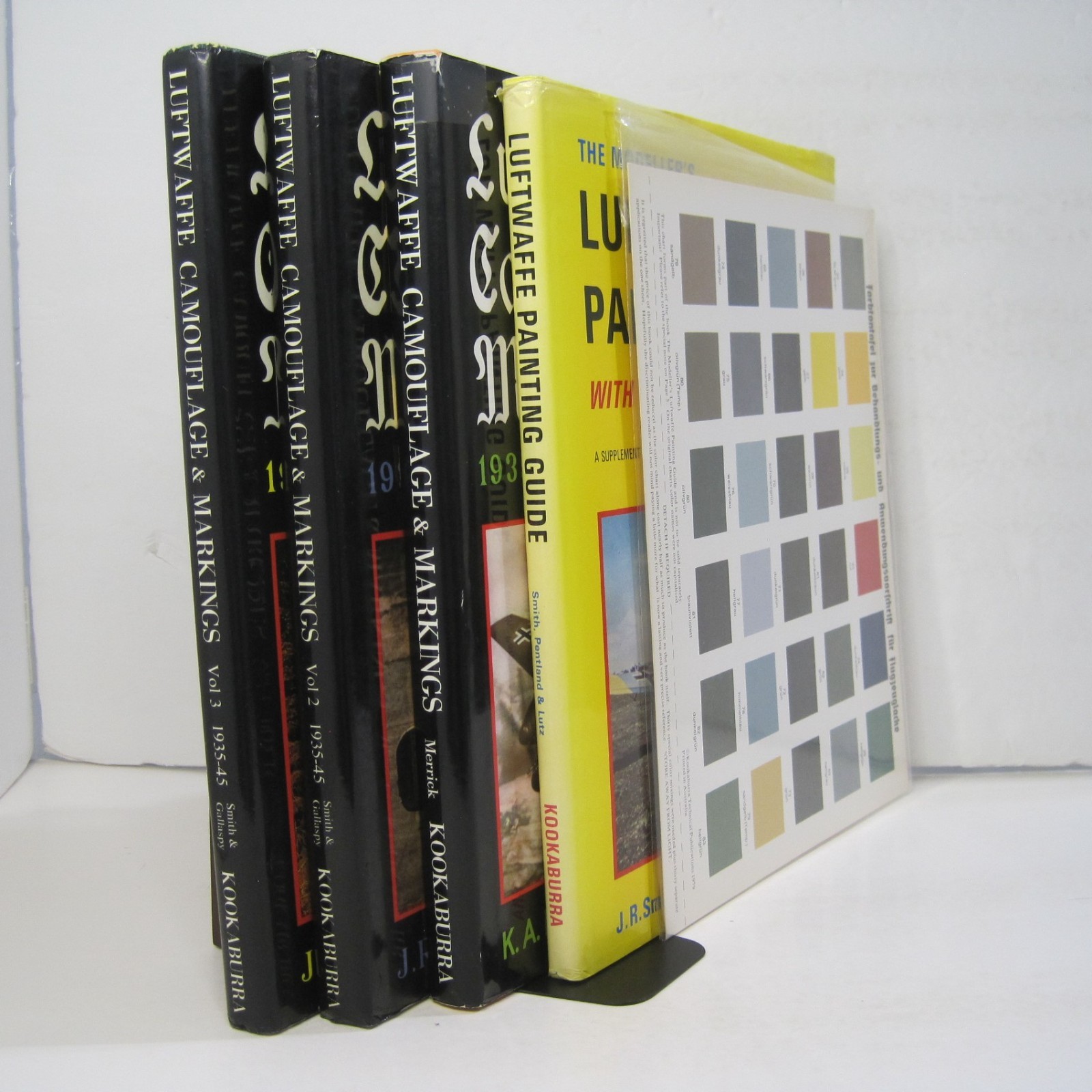 4 Book Set – Luftwaffe Camouflage & Markings with Painting Guide Smith, Gallaspy