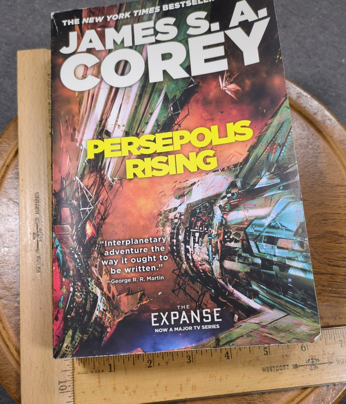 Persepolis Rising James S. A. Corey First Edition 1st Print Trade PB Expanse 7