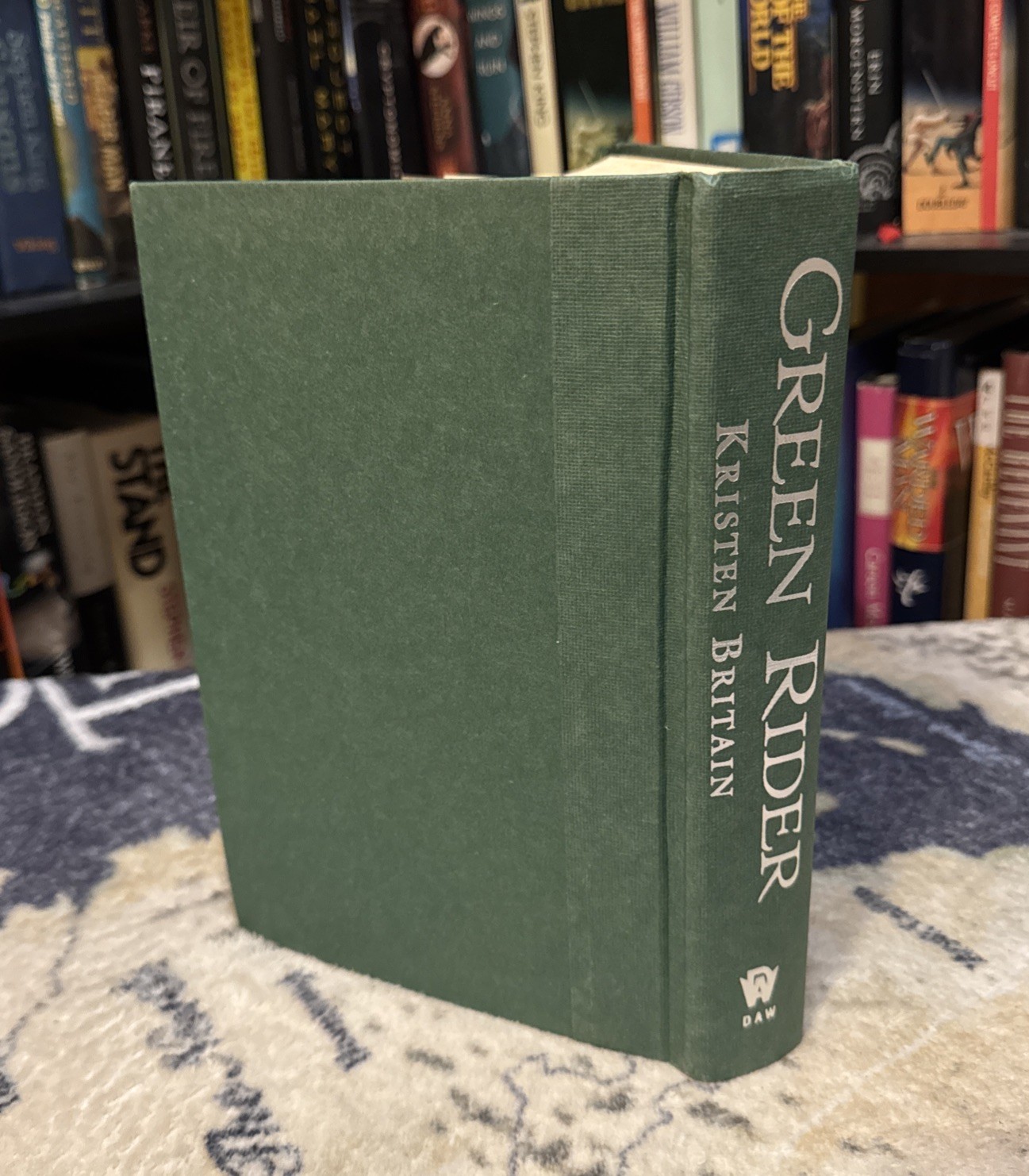 Green Rider by Kristen Britain (1998, Hardcover) First Edition/Print, 1st/1st VG