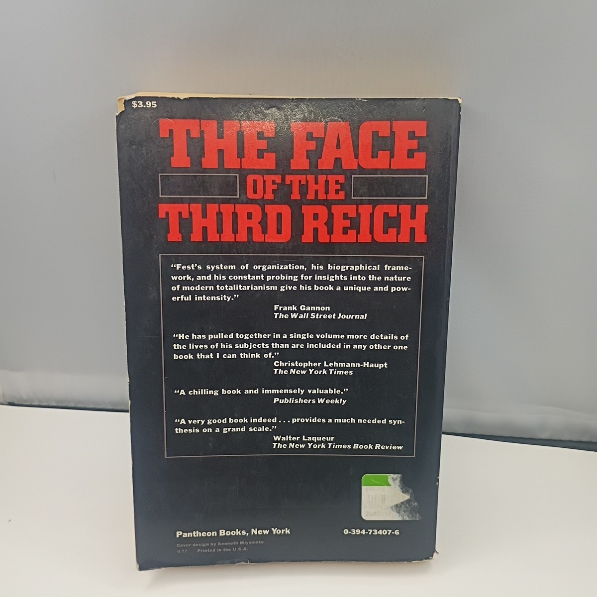 The Face of the Third Reich PB 1970 Fest, Joachim C.