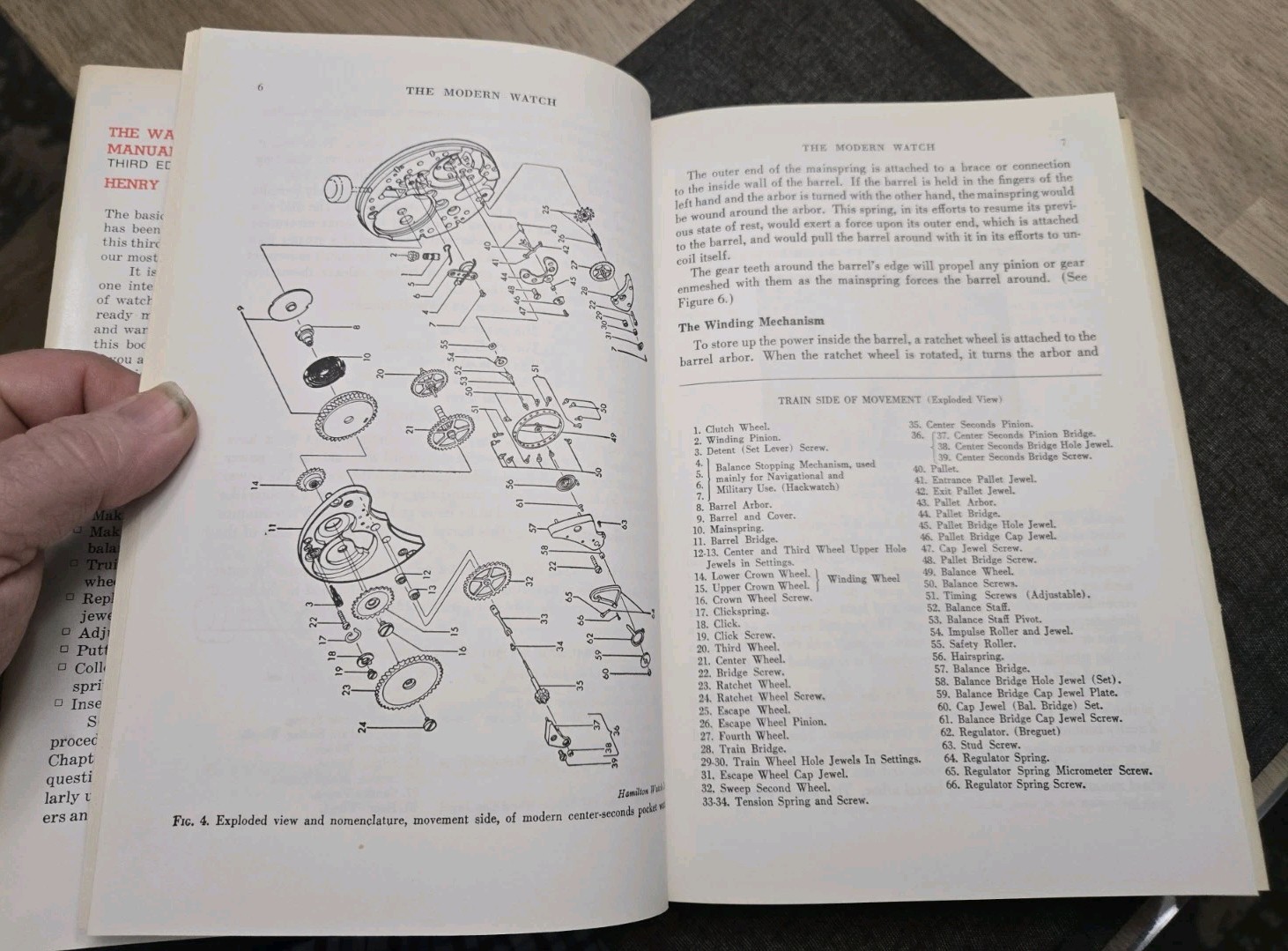 THE WATCH REPAIRER’S MANUAL BY HENRY FRIED 1974 THIRD EDITION HC/DJ VERY NICE!