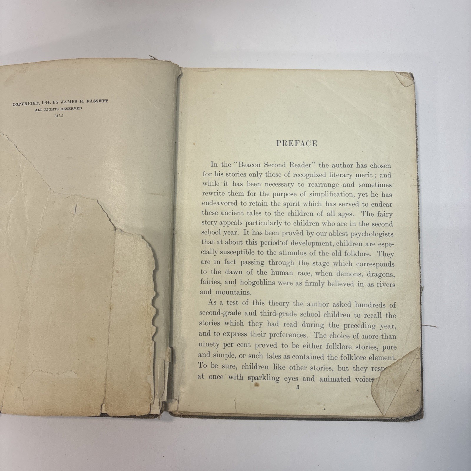 Lot of 5 Antique Vintage School Textbook Speller, Reader, English 1800/1900s