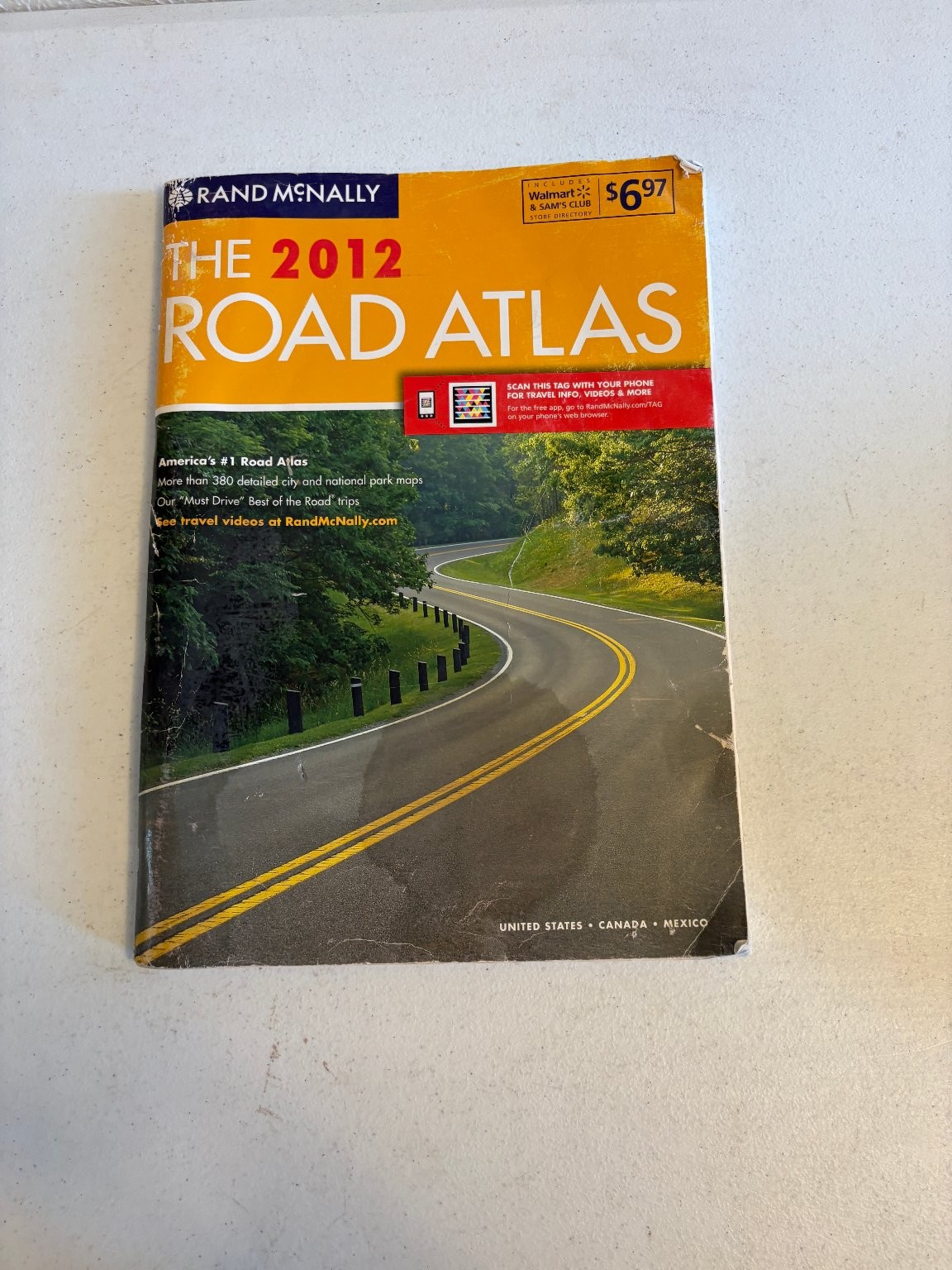Rand McNally The 2012 Road Atlas US Canada Mexico Travel Map Book