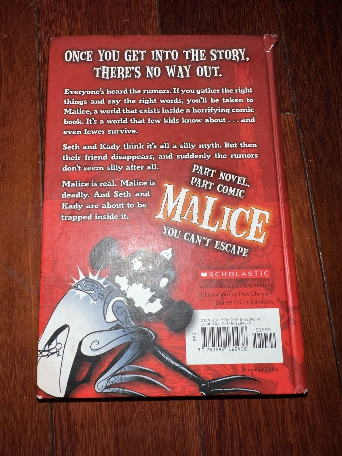 Malice – Chris Wooding with Embossed Cover