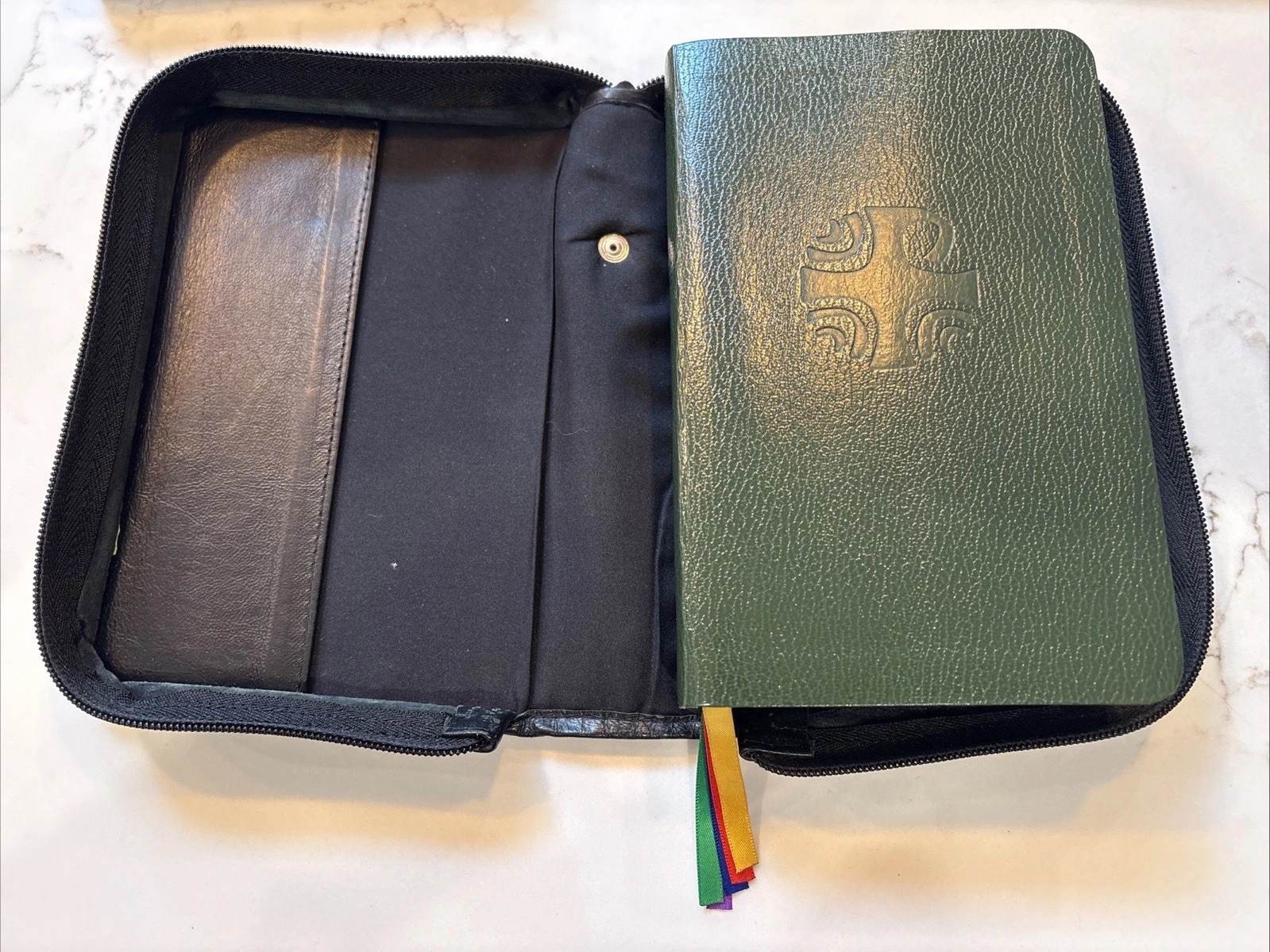 1975 Liturgy of the Hours Vol 4 Ordinary Time Weeks 18-34 In Leather Zip Case