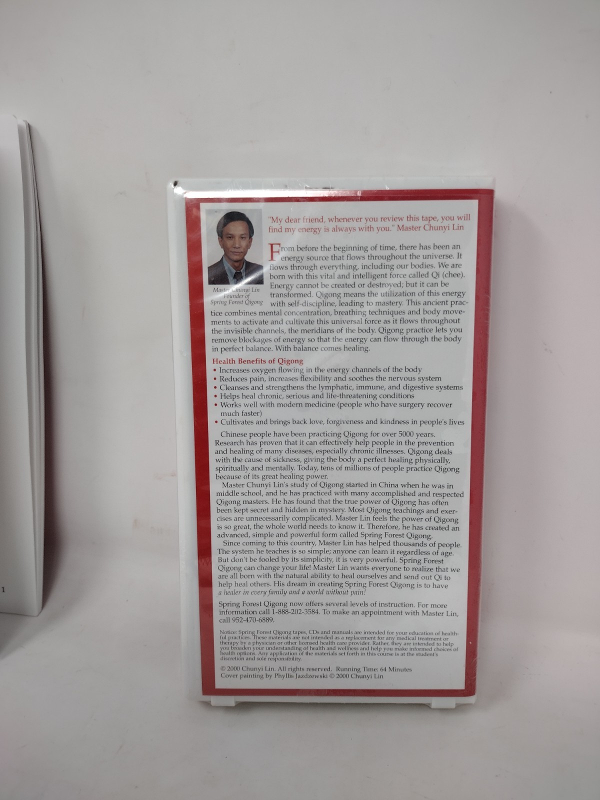 Spring Forest Qigong, Level 1: for Health Paperback + Vhs