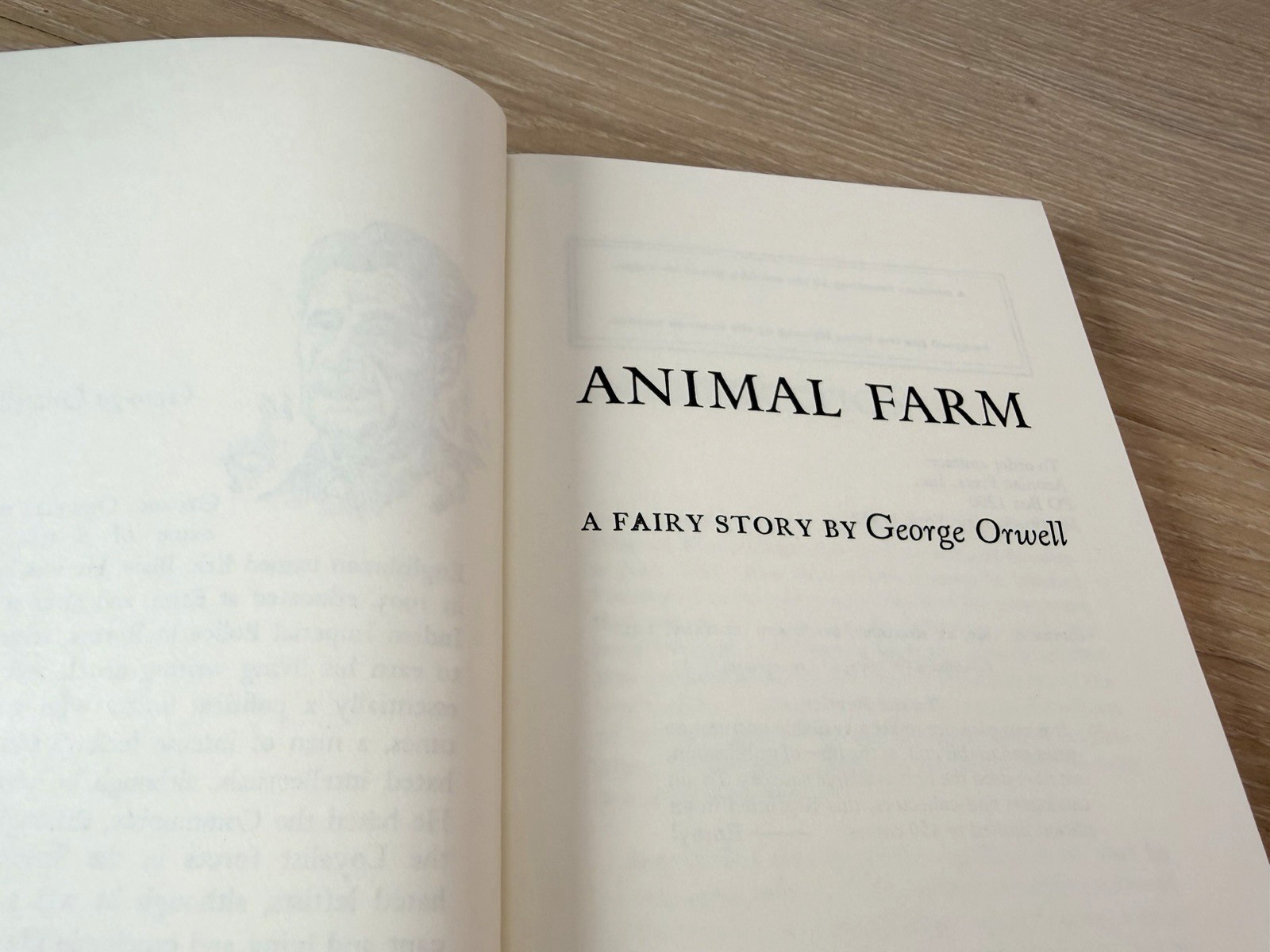 Animal Farm – George Orwell – Penguin Hardcover 1977 – Vintage Classic
