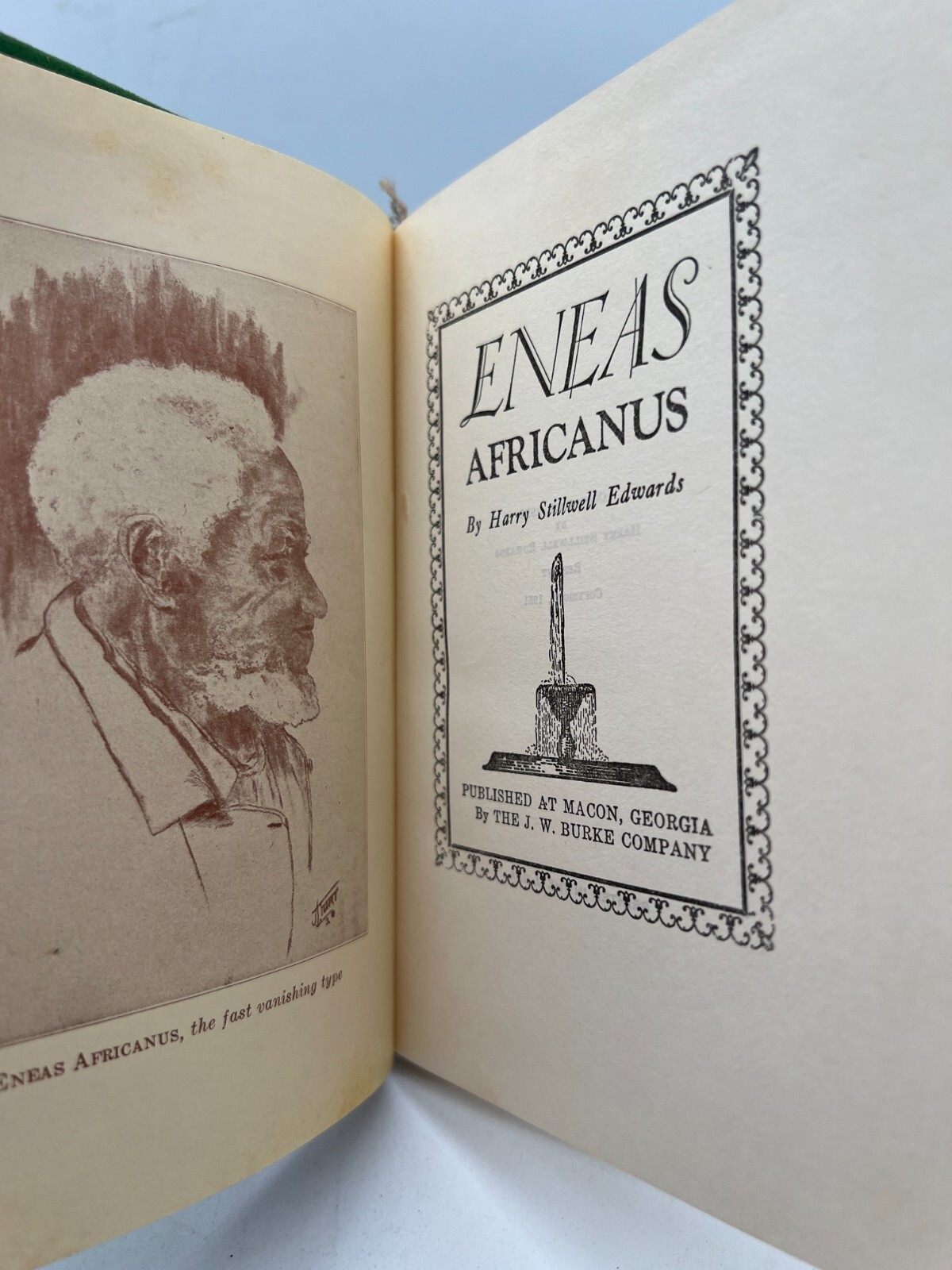 Eneas Africanus Harry Stillwell Edwards 1951 Hardcover Reconstruction