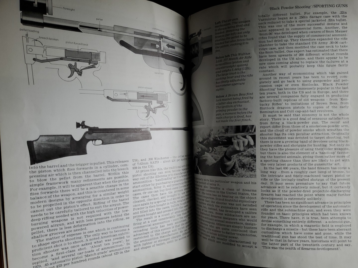 Guns and How They Work Ian V Hogg HC Illustrated Firearms Guide Book