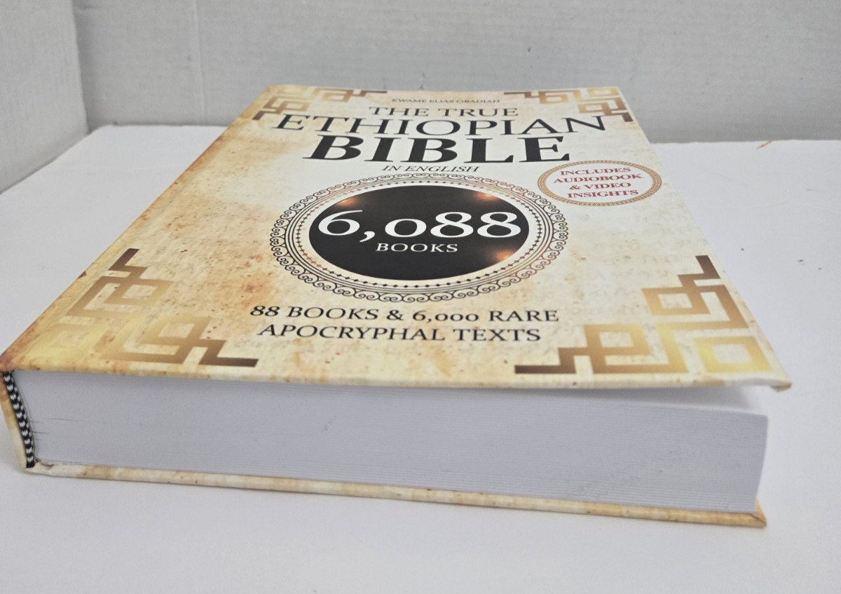 The TRUE Ethiopian Bible Hardcover KWAME ELIAS OBADIAH English