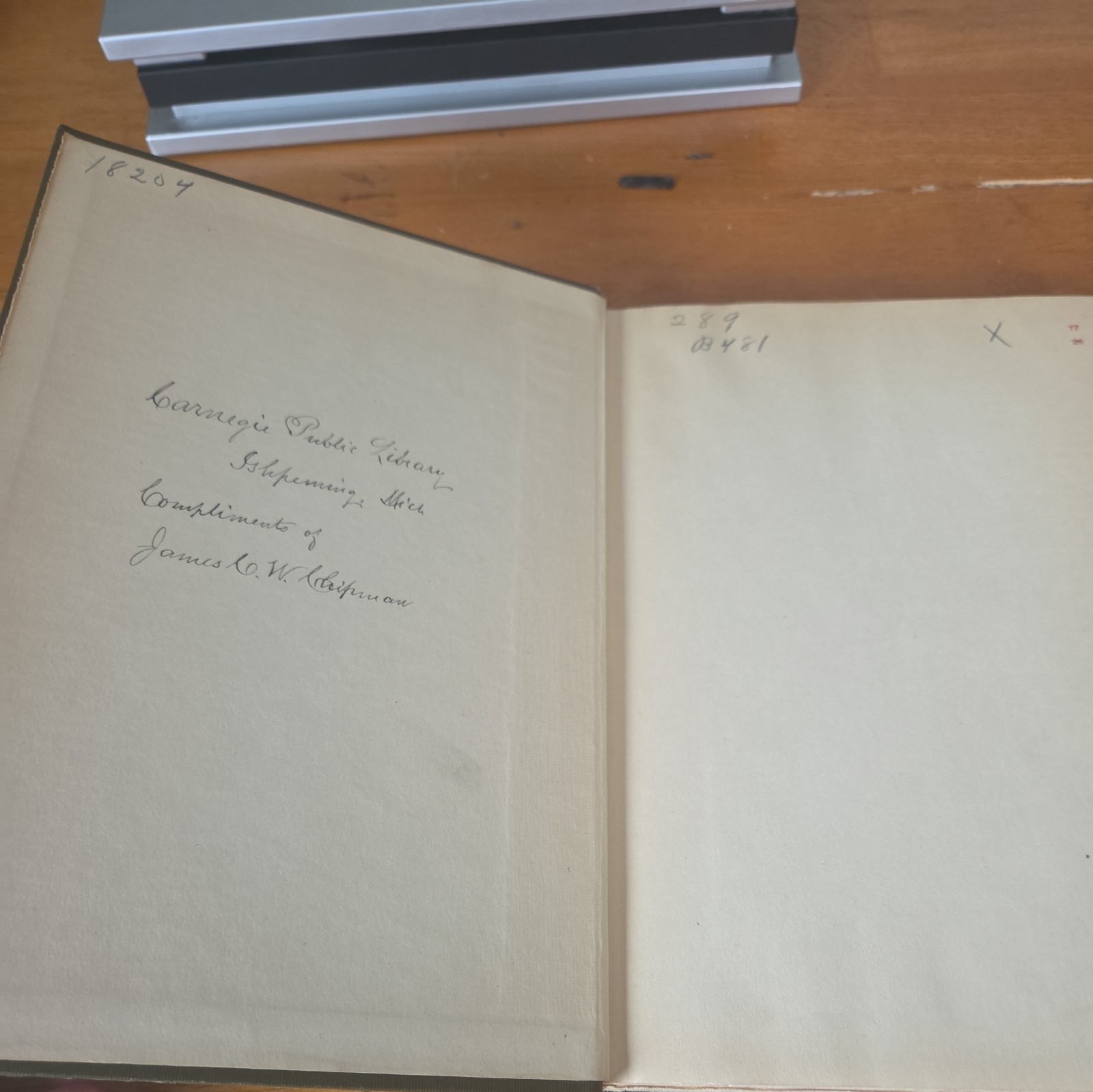 The Bible That Was Lost And Is Found 1912 John Bigelow 120 Pages