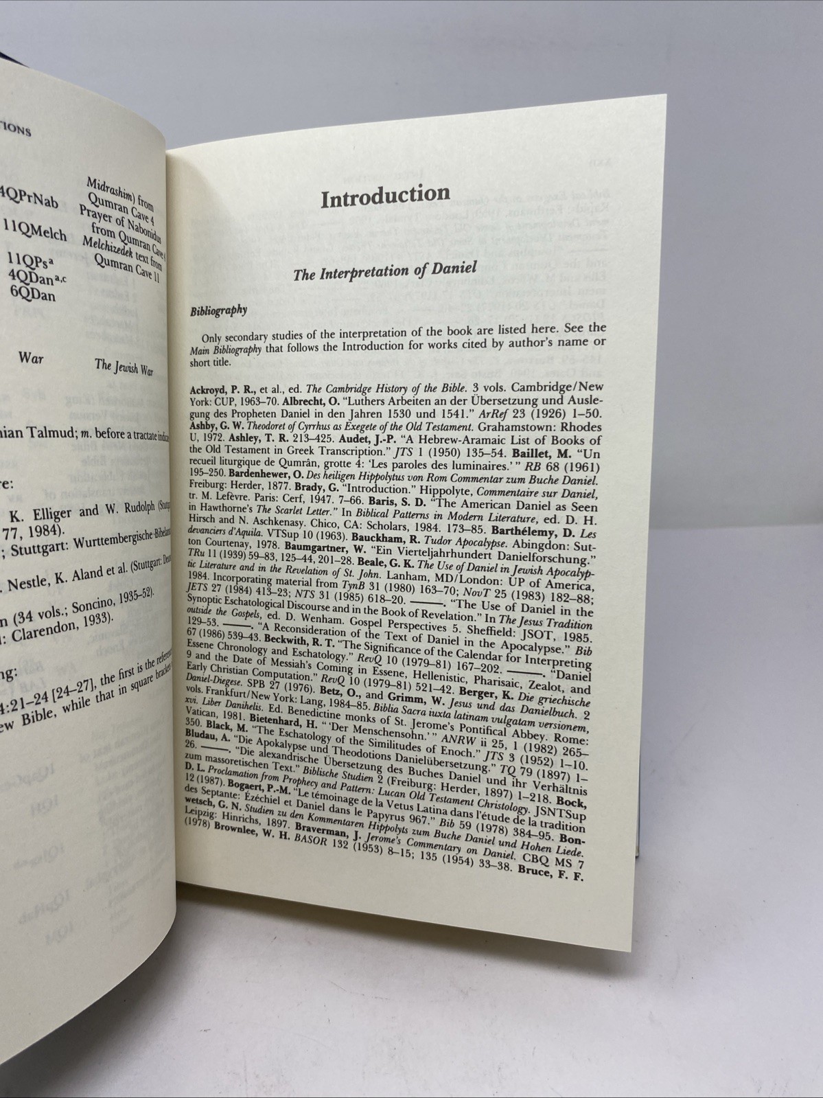 Daniel — Word Biblical Commentary Vol 30 Hardcover 1989 Goldingay Unmarked Pages