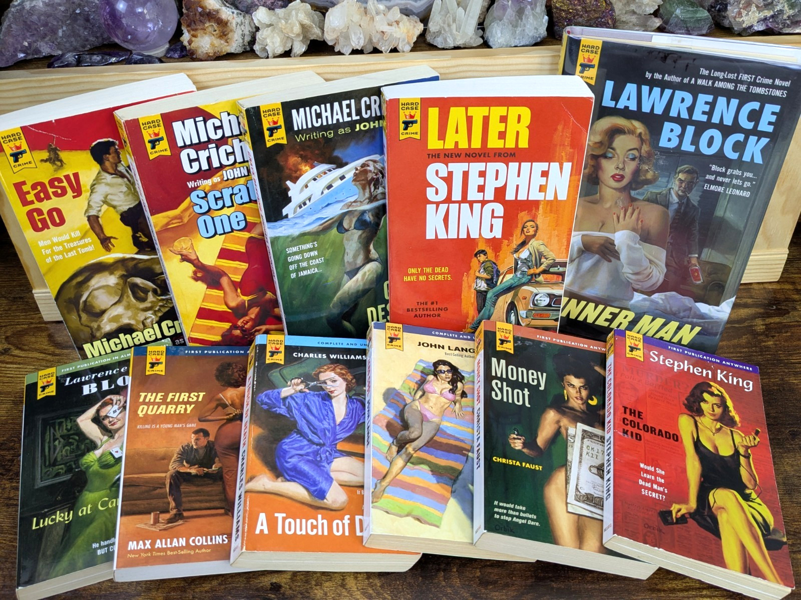 Hard Case Crime Series Book Lot of 11 Noir Thriller Mystery GUC