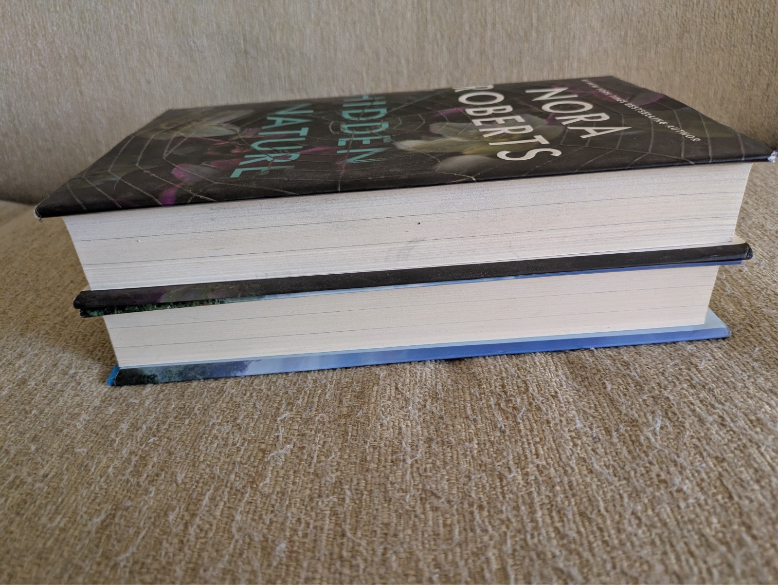 Mind Games & Hidden Nature | Nora Roberts | 2 Hardcover Book Lot | 1st Editions