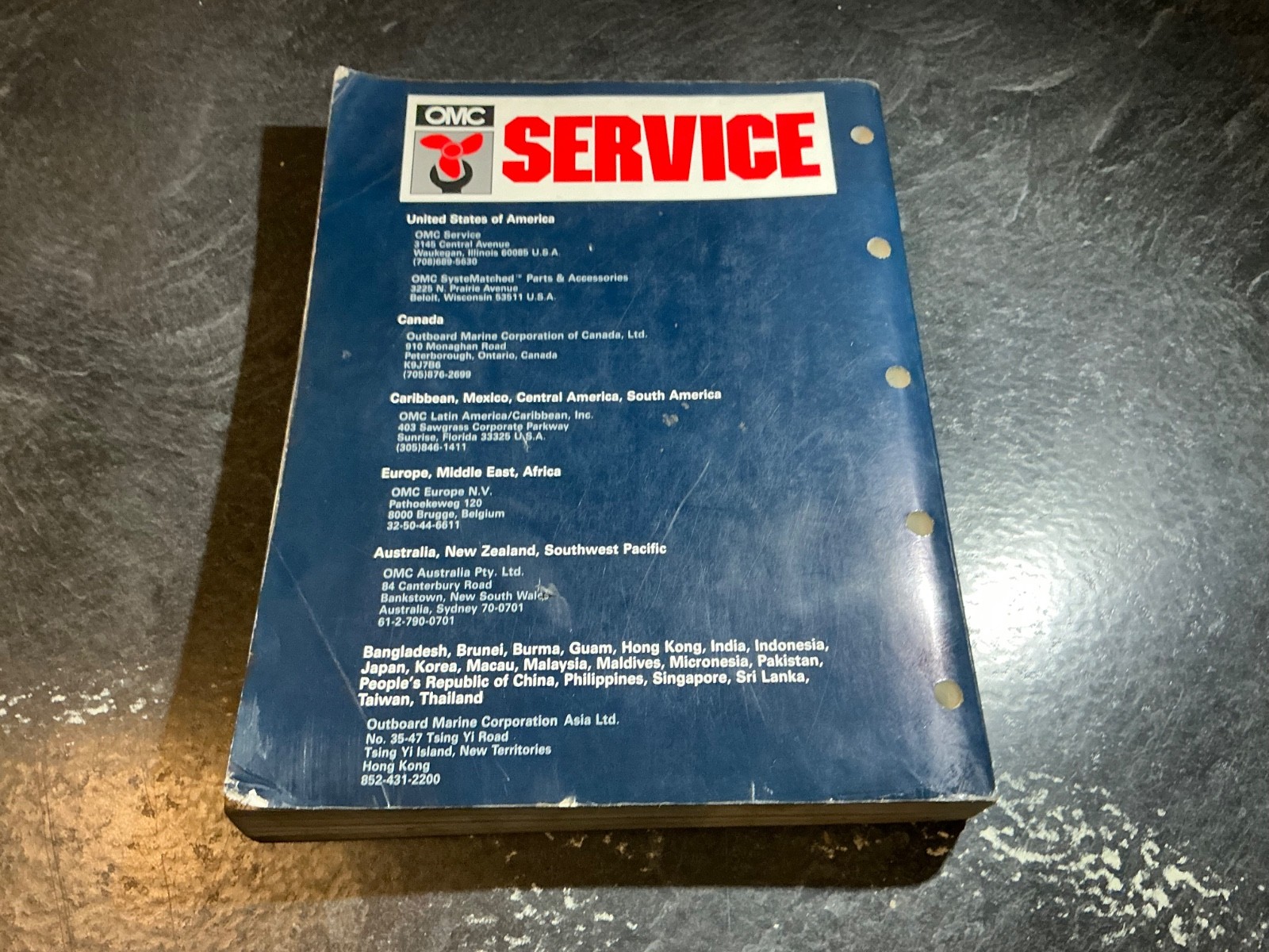 1992 OMC Cobra AMH Models Service Manual 3.0L, 4.3L, 5.0L, 5.7,L 5.8L, 351 V8
