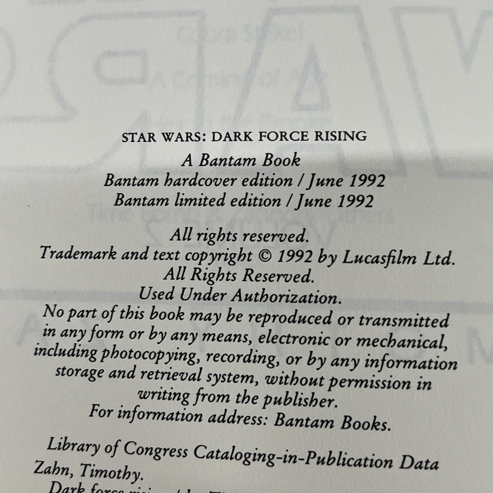 Star Wars Books Mixed Lot of 6 Books Hardcover, Paperback, 90s, 2010s See Titles