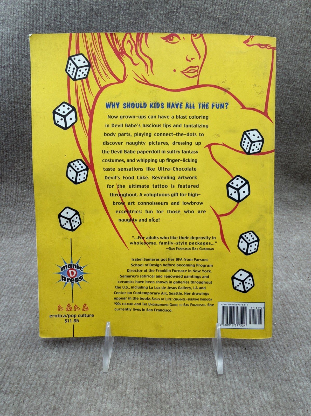 Devil Babe’s Big Book of Fun by Isabel Samaras (1997, Trade Paperback)
