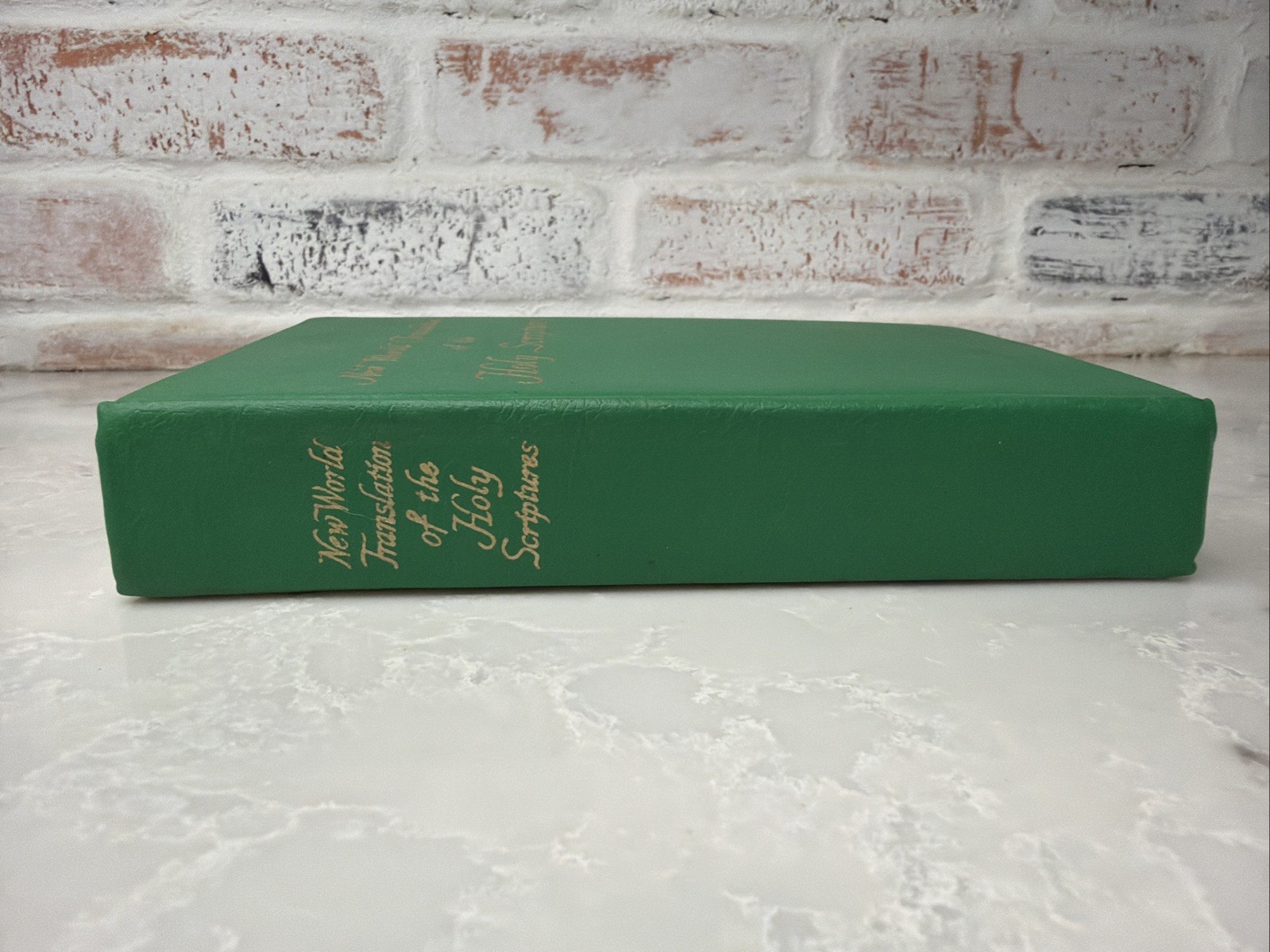 New World Translation Of The Holy Scriptures Green Watchtower Bible Vintage 1961