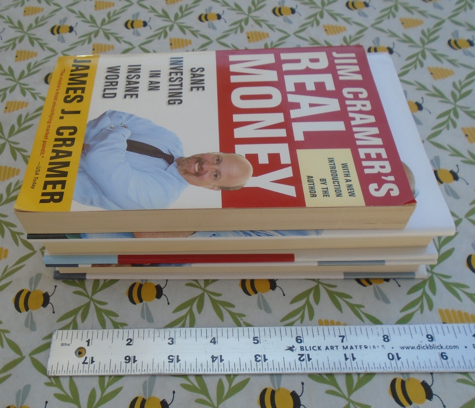 REAL MONEY, MAD MONEY, GETTING BACK TO EVEN BY JAMES J. CRAMER LOT OF 3 BOOKS