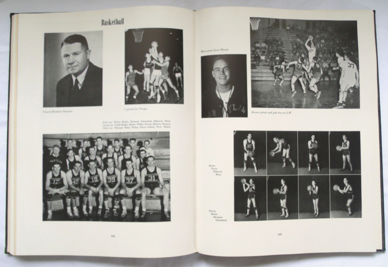 1947 UNIVERSITY OF MARYLAND YEARBOOK – TERRAPIN – COLLEGE PARK MD -242 PAGES