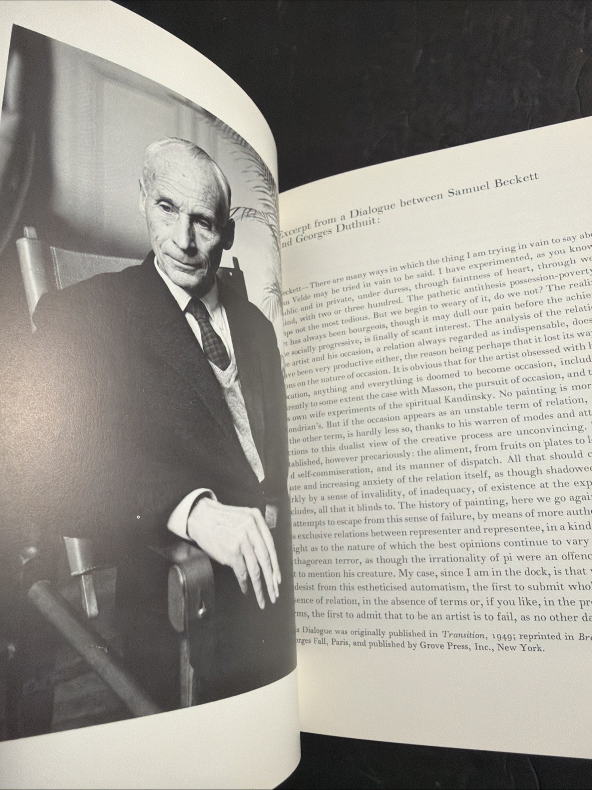Art: Bram Van Velde Paintings 1957-1967 Samuel Breckett Paperback 1968