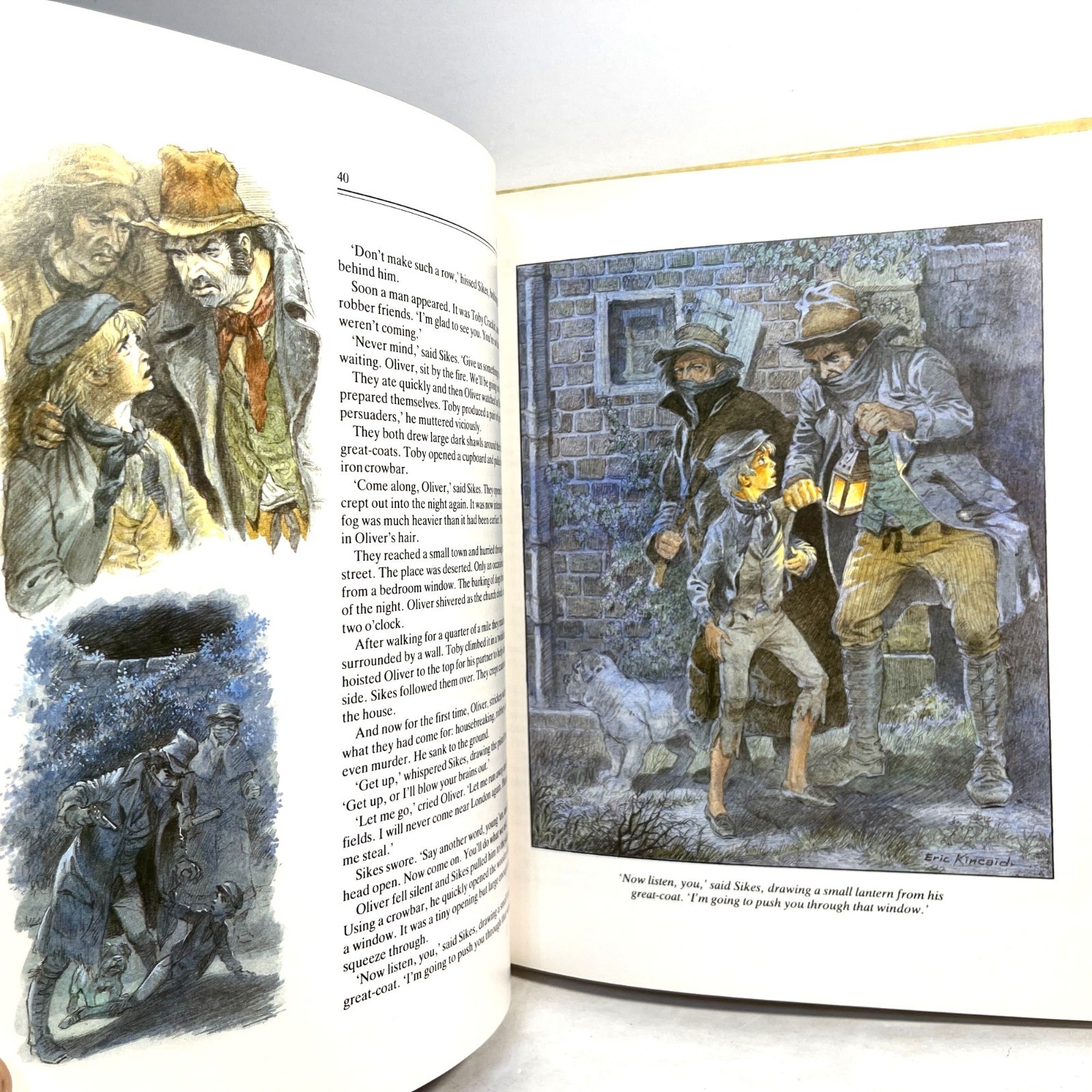 Oliver Twist Hardcover Book By Charles Dickens Illustrated By Eric Kincaid