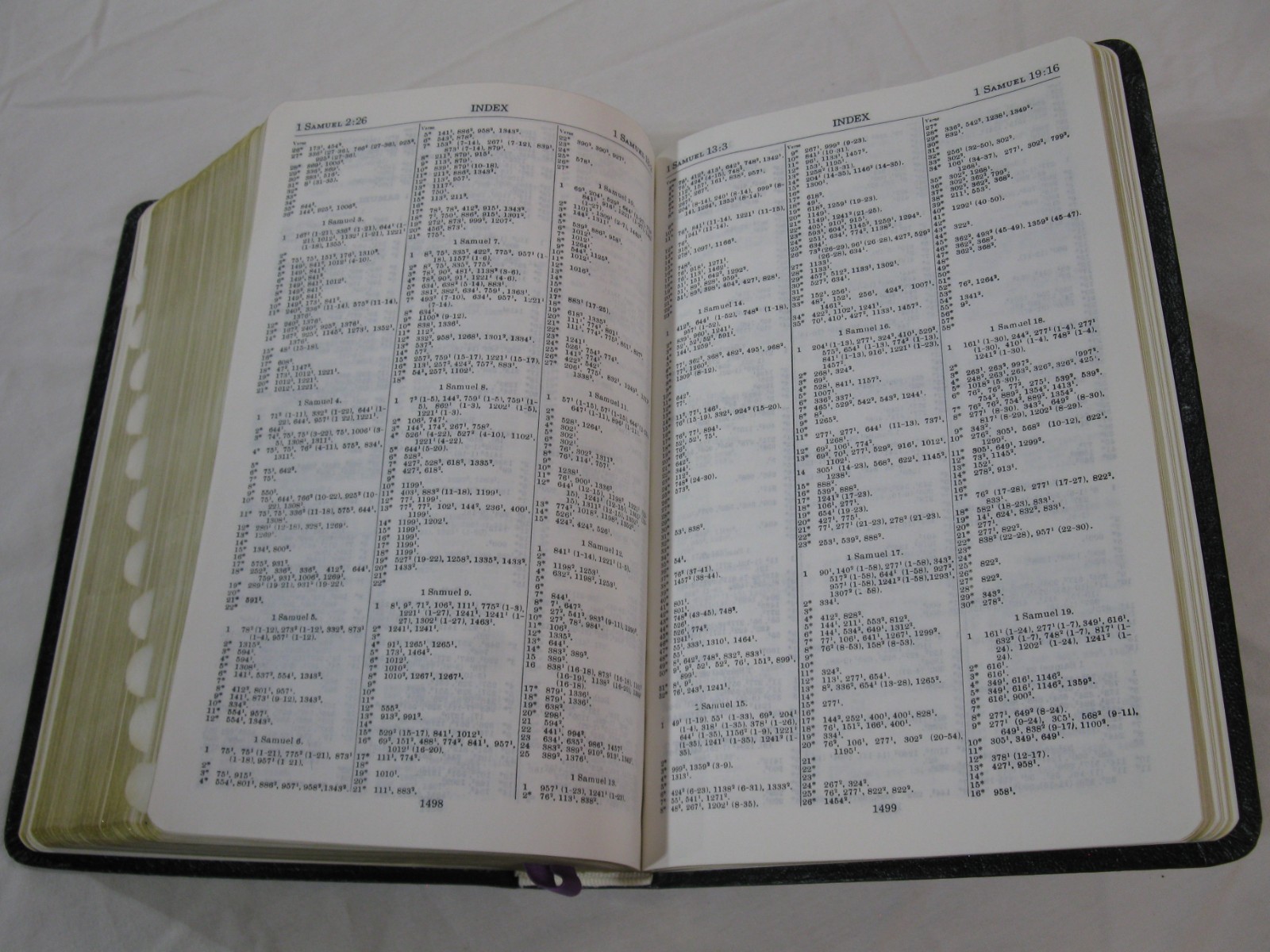 Naves Topical Bible 1962 Digest Of Holy Scriptures Thumb Indexed Vintage