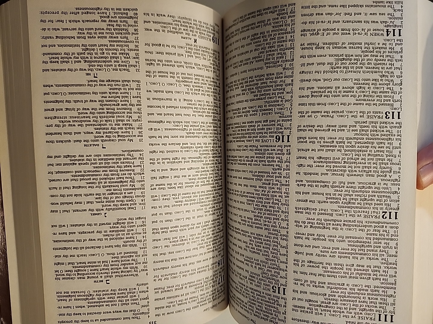 Holy Bible King James Version Red Letter Dictionary Concordance Nelson 162R