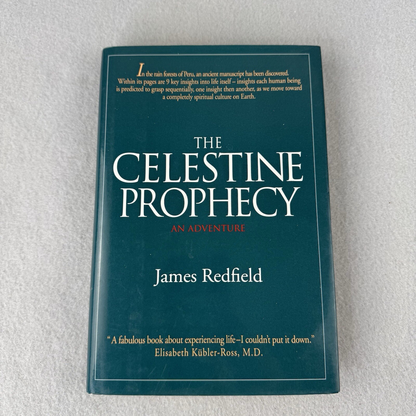 The Celestine Prophecy: An Adventure By James Redfield HCDJ