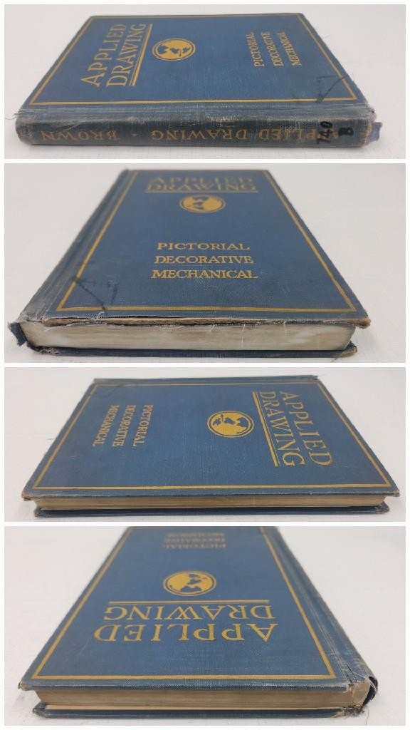 Applied Drawing Pictorial Decorative Mechanical By Harold Haven Brown 1928